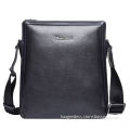 Fashionable Men's Genuine Real Leather Messenger Bag, OEM/ODM Orders Welcomed